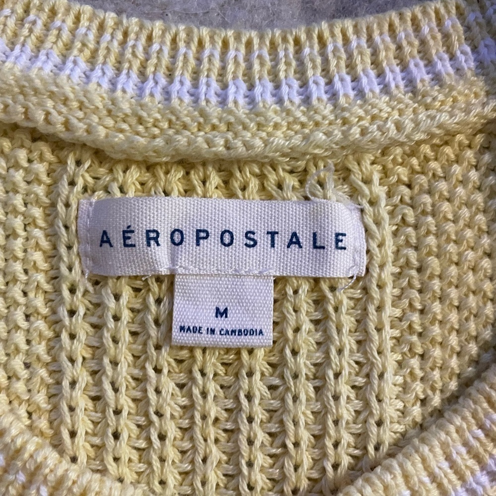 Aeropostale Girls Knitted Crop Top - Picture 3 of 3